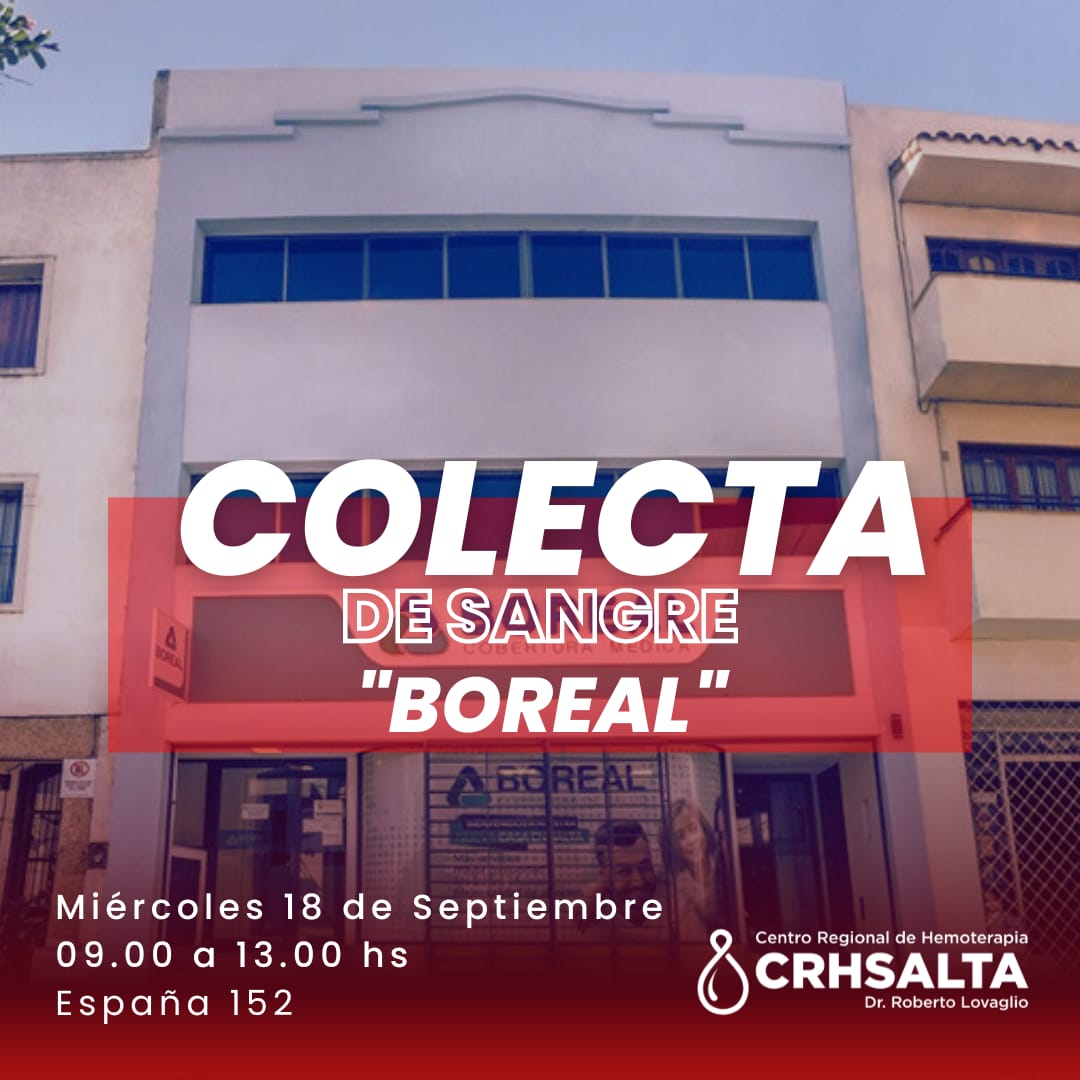 Colecta de sangre Boreal