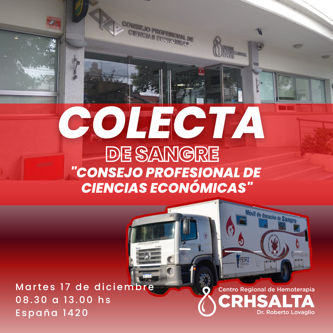 colecta de sangre en la sede central del CPCES