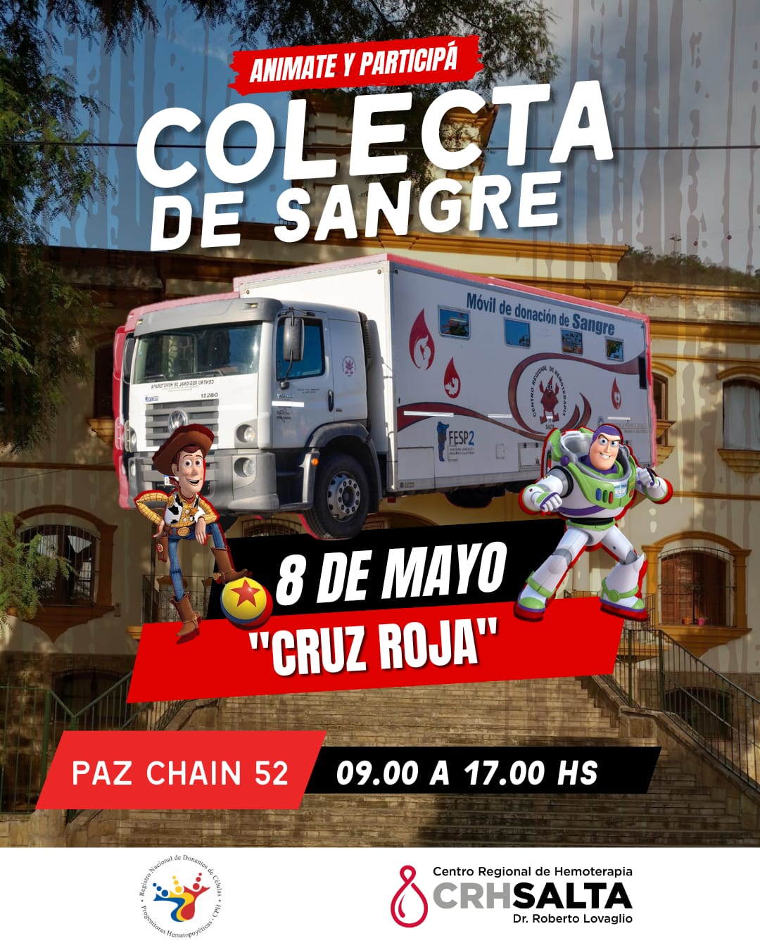 Donación voluntaria de sangre