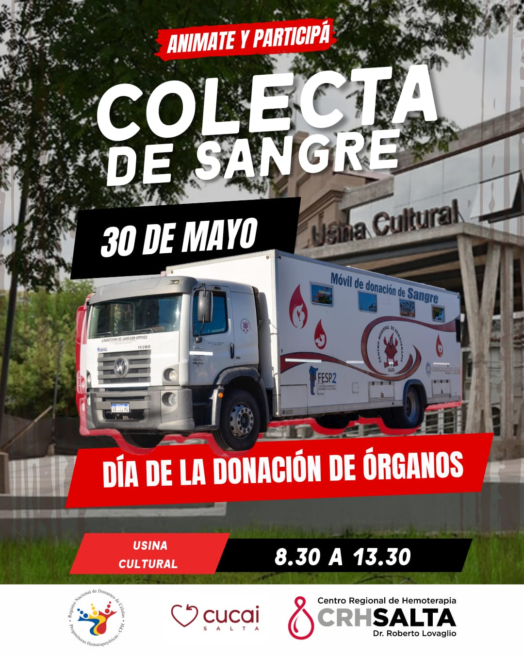 Día Nacional de la Donación de Órganos y Tejidos para Trasplante.